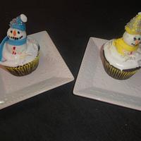 Winter Cupcakes