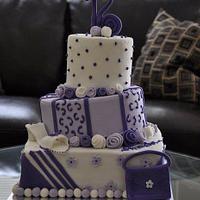 Sweet 16 birthday cake
