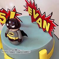 Evan - Batman Birthday Cake