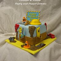 "Builder" cake