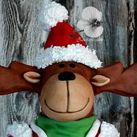 Gustl The Reindeer - CPC Christmas Collaboration