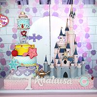 Disney Castle Cake