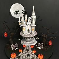 Halloween castle
