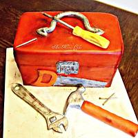 A man's tool box