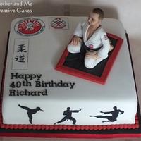 Judo Cake