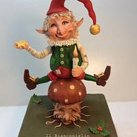 Peeper the gnome of Santa Claus
