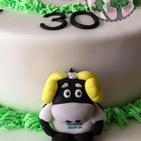 Derby County FC Cake