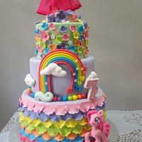 Little Pony Pinkie Pie cake