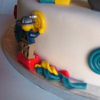 Cake made of Lego....... or is it?