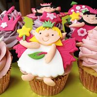 Fairy themed cupcakes
