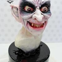 "Nosferatu Vampire" cake 