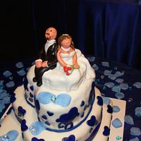 Wedding Cake - Royal Hearts