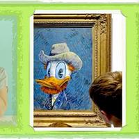 3D Vincent v Gogh / Donald Duck