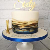 Painted cake Painted cake