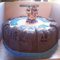 Skylanders Birthday Cake