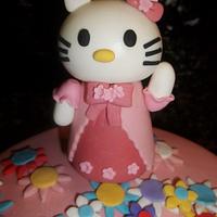 Hello Kitty & Matching Cupcakes