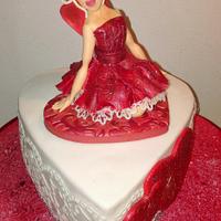 Valentin's day cake