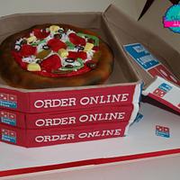 Domino's Pizza and boxes