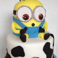 My toy story and minion cake 