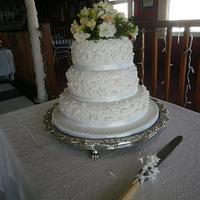 2nd wedding cake of the month 
