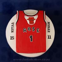 Derrick Rose Chicago Bulls Cake