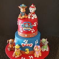 Paw patrol cake🐶 - cake by The Custom Piece of Cake - CakesDecor