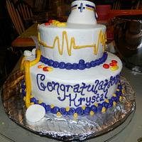 Nursing Graduation cake