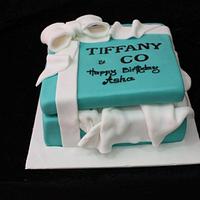 Tiffani box cake