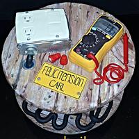 electrician cake