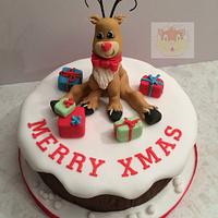 reindeer cake