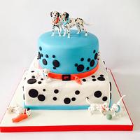 101 Dalmatians cake 