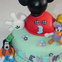 cake mickey and friends 