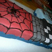  Spiderman Birthday Cake