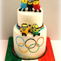 Minions Cake Olimpic Games Cake Cake By Lara Cakesdecor Minions Cake Olimpic Games Cake Cake By Lara Cakesdecor