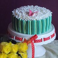 Simply flowers Birthday cake