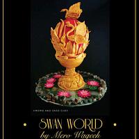 Swan World - Huevos de Pascua Estilo Faberge  challenge 2018