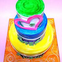 Rainbow Cake_Zumba Fitness