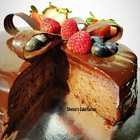 Flourless chocolate cake 