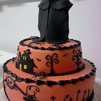Io's halloween birthday cake
