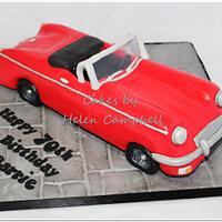 MG car cake