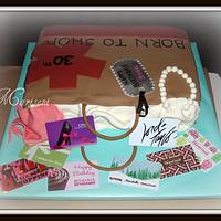 Shop-A-Holic Birthday Cake
