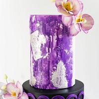 Violet splash-caker buddies collaboration 