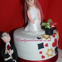 Magicians Wedding Cake