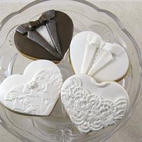 Bride & Groom Cookies