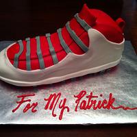 Jordan Shoe Cake