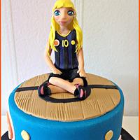 Anna 's basketball Cake