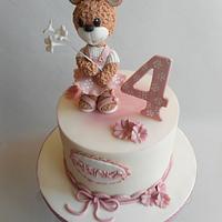 Teddy bear cake