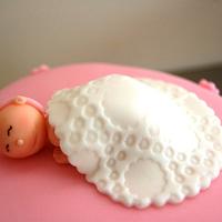 baby 1 month cake