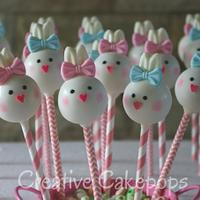 Cute Bunny Cake pops