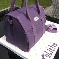 Handbag and Shoe Cake
